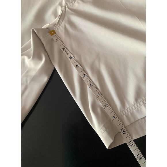 PEBBLE BEACH Performance Cream Flat Front Golf Shorts sz 38 - Picture 8 of 9